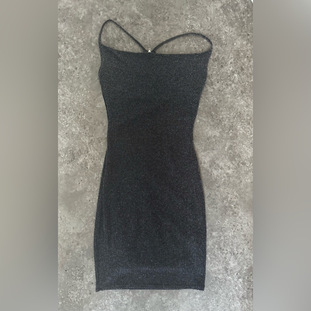 Eclipse Black/Metallic Dress